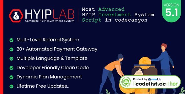 HYIPLAB v5.3 - Complete HYIP Investment System - nulled