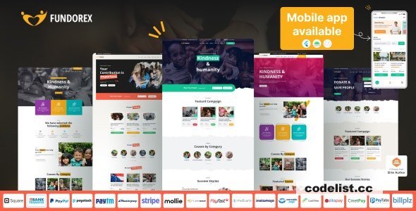 Fundorex v1.2.9 - Crowdfunding Platform - nulled