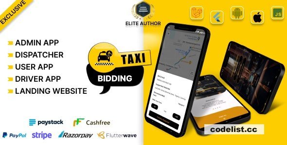 Tagxi Super Bidding - Taxi + Goods Delivery Complete Solution With Bidding Option - 28 February 2025