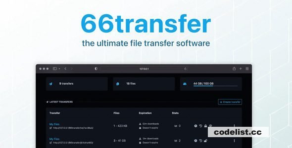 66transfer v26.0.0 – Easy File Transfer Tool - nulled