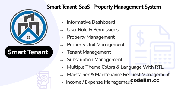 Smart Tenant SaaS v2.0 - Property Management System