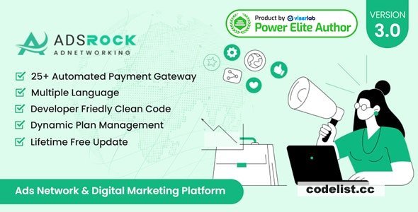 AdsRock v3.0 - Ads Network & Digital Marketing Platform - nulled