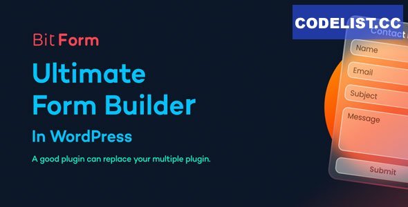 Bit Form Pro v2.11.2 - Ultimate Form Builder In WordPress