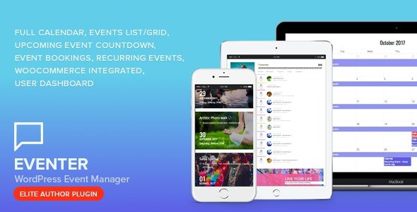 Eventer v3.9.6 - WordPress Event Manager Plugin