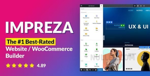 Impreza v8.30 – WordPress Website and WooCommerce Builder (Nulled)
