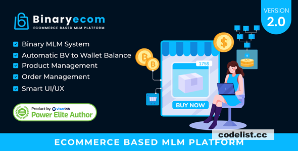 BinaryEcom v2.0 - Ecommerce Based MLM Platform - nulled