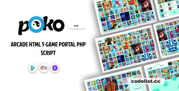 Poko Arcade - HTML 5 Game Portal PHP Script - 22 November 2024