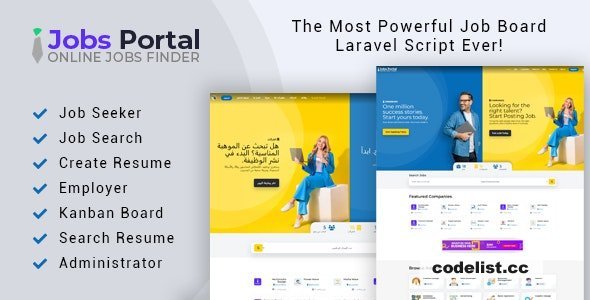 Jobs Portal v4.2 - Job Board Laravel Script