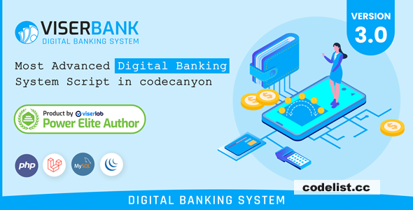 ViserBank v3.0 - Digital Banking System - nulled