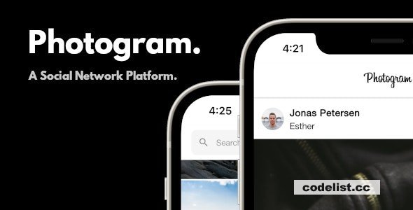 Photogram v3.0 - A simple, fun & creative photo sharing social network