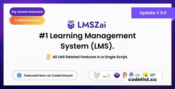 LMSZAI v7.0 - Learning Management System (Saas) - nulled
