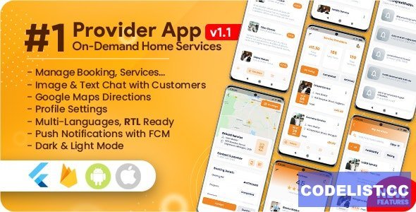 Service Provider App for On-Demand Home Services Complete Solution v3.2.0