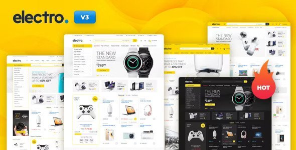 Electro Electronics Store WooCommerce Theme v3.5.2