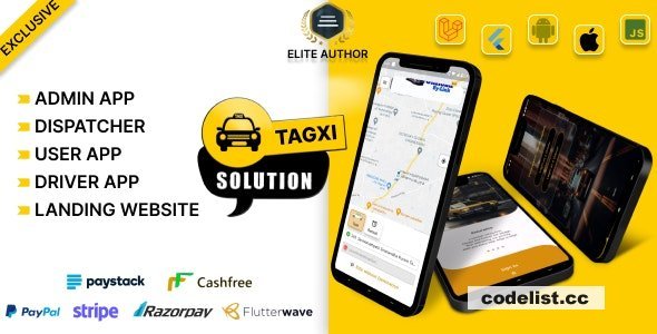 MightyTaxi v13.0 - Flutter Online Taxi Booking Full Solution